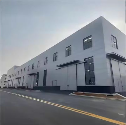 Strong Strength Steel Structure High Rise Building , Galvanized Surface Modular Buildings