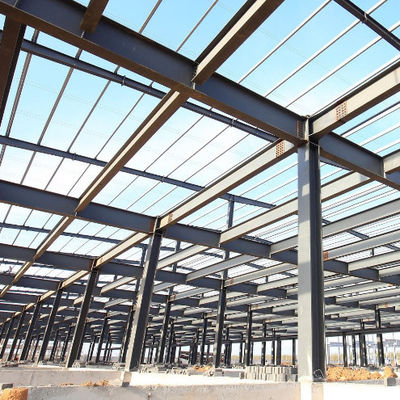 H Section Industrial Metal Frame Storage Buildings Earthquake Proof Weather Resistant