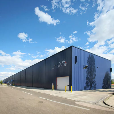 Custom Prefab Steel Structure Building Metal Frame Warehouse Long Lasting Easy Install