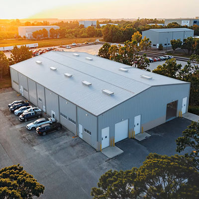Custom Prefab Steel Structure Building Metal Frame Warehouse Long Lasting Easy Install