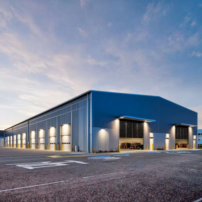 Fast Build Large Space Steel Structure Building Metal Frame Warehouse Easy Assemble