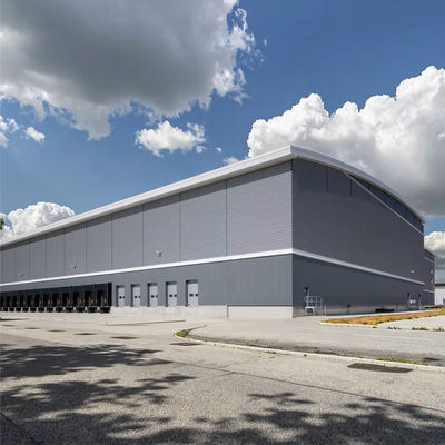 Fast Build Large Space Steel Structure Building Metal Frame Warehouse Easy Assemble