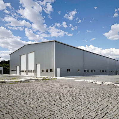 Fast Build Large Space Steel Structure Building Metal Frame Warehouse Easy Assemble