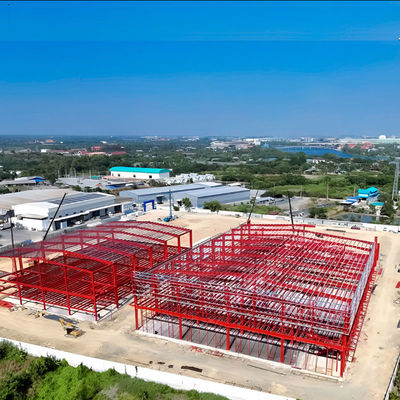 Custom Design Modular Prefab Steel Structure Warehouse Fast Assembly High Strength