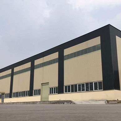 Q235 Q345 Portal Frame Warehouse Steel Structure Steel Construction Factory Large Load
