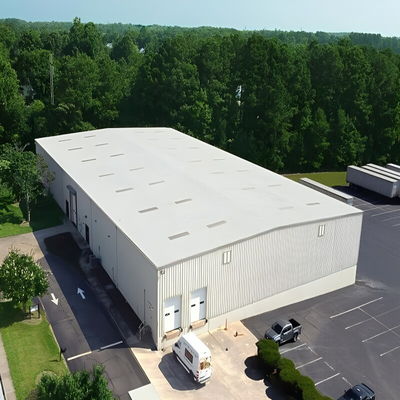 Earthquake Resistant Warehouse Steel Structure Light Frame Metal Buildings ISO 9001 CE