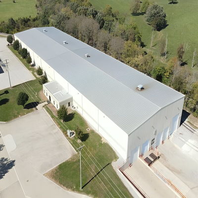 Earthquake Resistant Warehouse Steel Structure Light Frame Metal Buildings ISO 9001 CE