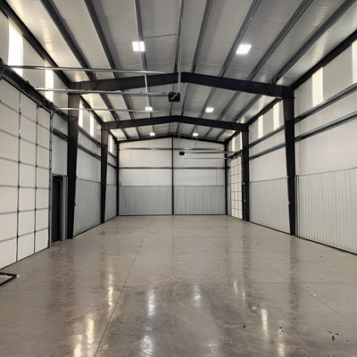Earthquake Resistant Warehouse Steel Structure Light Frame Metal Buildings ISO 9001 CE