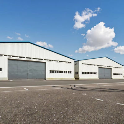 Clear Span Design Warehouse Steel Structure Weld Metal Buildings Workshop ISO Approved