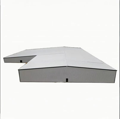 Prefabricated Steel Frame Building Factory Galvanised Or Painted Surface For Storage