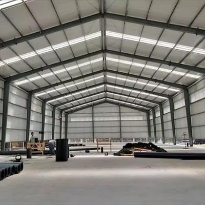Customized Warehouse Steel Structure Building For Industrial / Civil Buildings