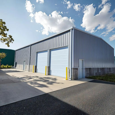 Fire Resistant Warehouse Steel Structure Long Span Industrial Warehouse Steel Buildings OEM