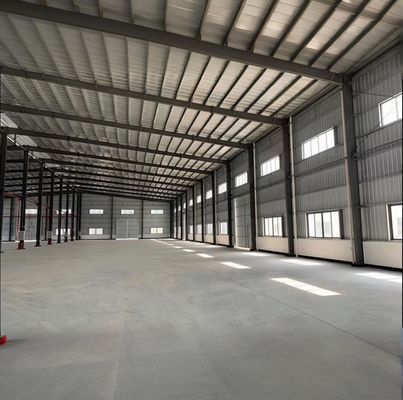 Bolt Connection Steel Structure Warehouse Weather Resistant Steel Frame Factory