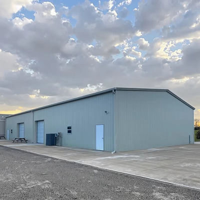 Fast Assembling Steel Warehouse Construction , Light Frame Metal Warehouse Building