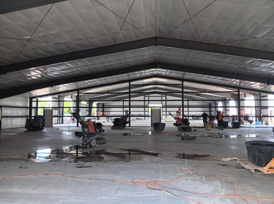 Q345 Warehouse Steel Structure Industrial Steel Building With Heat Insulation System
