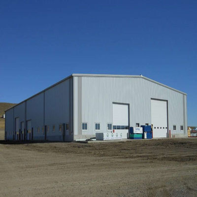 Metal Steel Structure Warehouse Prefab Logistics Building With Sliding Or Rolling Door