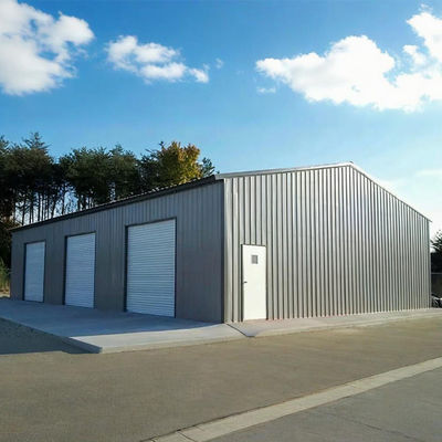 Two Story Steel Buildings Warehouse Office Complex 25m x 50m x 10m Mixed Use Industrial Building