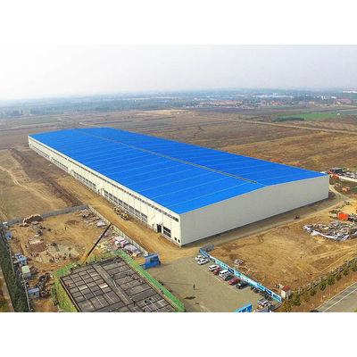 Prefab Steel Structure Warehouse Box Type Frame Construction Factory ISO 9001 CE Standard