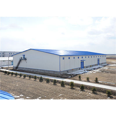 Prefab Steel Structure Warehouse Box Type Frame Construction Factory ISO 9001 CE Standard