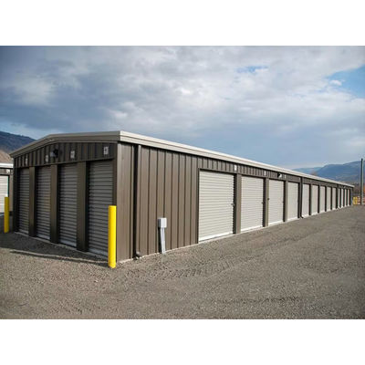 Steel Structure High Bay Warehouse Building 40m x 120m x 14m Automated Storage Racking Construction