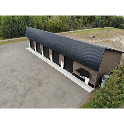 Steel Structure Warehouse With Overhead Crane System 30m x 90m x 12m Heavy Industrial Storage Building