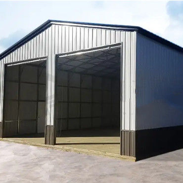 Large Wind Load Steel Frame Workshop Building Self Design Factory Building