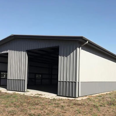 Large Wind Load Steel Frame Workshop Building Self Design Factory Building