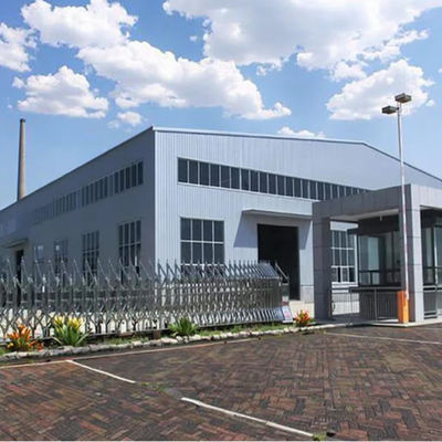 High Rigidity Workshop Steel Structure Multi Storey Building Construction ISO Standard