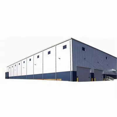 Strong Framework Prefabricated Steel Workshop Buildings 50mm 75mm 100mm Panel Thickness