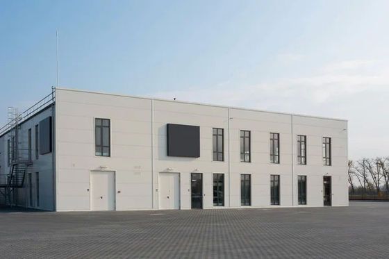 Q355 Grade Workshop Steel Structure Pre Engineering Metal Buildings Custom Designed