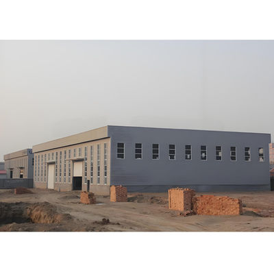 Steel Structure Product Packaging Workshop 20m x 40m x 6m Logistics Finishing Steel Frame Building