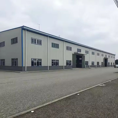Industrial Usage Prefabricated Multi Storey Building Steel Frame Warehouse ISO 9001 CE