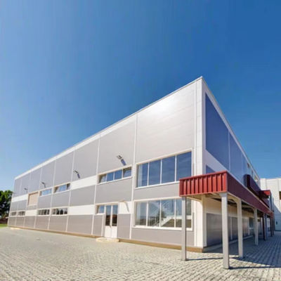 Anti Seismic Steel Shed Construction Weather Resistant Steel Frame Building Workshop