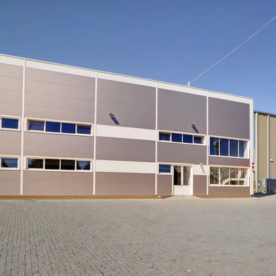 Anti Seismic Steel Shed Construction Weather Resistant Steel Frame Building Workshop