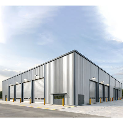 Rapid Build Portal Frame Steel Structure Construction Prefab Residential Steel Buildings