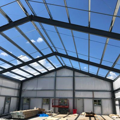 Rapid Build Portal Frame Steel Structure Construction Prefab Residential Steel Buildings
