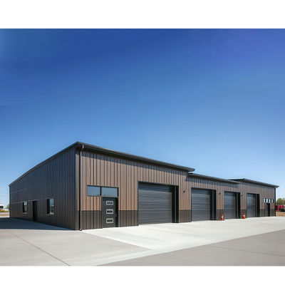 Rapid Build Portal Frame Steel Structure Construction Prefab Residential Steel Buildings