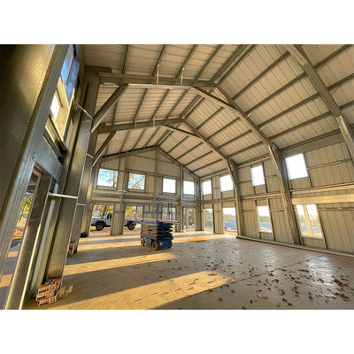 Rapid Build Portal Frame Steel Structure Construction Prefab Residential Steel Buildings
