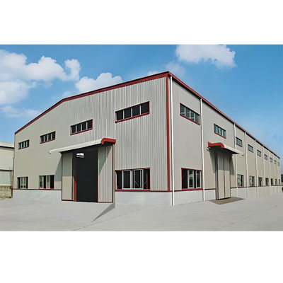 Pre Manufactured Steel Shed Construction Q355 Q235 Metal Beam Prefabricated Building