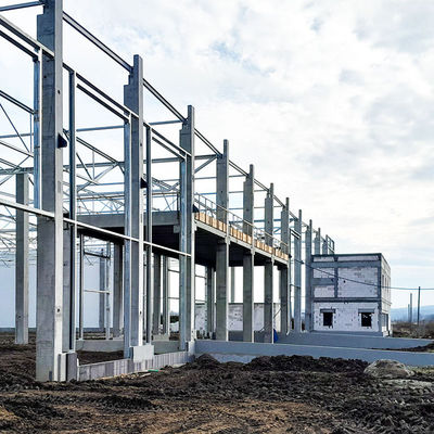 Custom Design Metal Building Factory Steel Structure Construction GB Standard