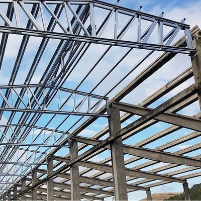 Modern Q355B Grade Prefab Steel Structure Building High Rigidity Steel Structure Factory