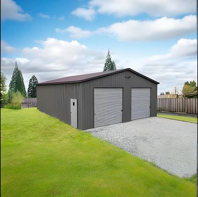 Q235 Q345 Steel Buildings Construction Steel Prefab Buildings Fireproof Anti Corrosive