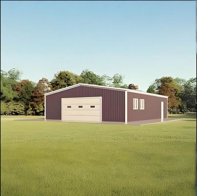 Q235 Q345 Steel Buildings Construction Steel Prefab Buildings Fireproof Anti Corrosive