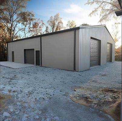 Q235 Q345 Steel Buildings Construction Steel Prefab Buildings Fireproof Anti Corrosive