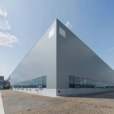 Customized Size Prefab Steel Structure Building Anti Earthquakes Steel Construction
