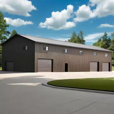 Hurricane Proof Prefabricated Steel Structures Building Large Span 2000-10000mm Height