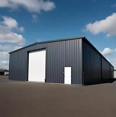 Hurricane Proof Prefabricated Steel Structures Building Large Span 2000-10000mm Height