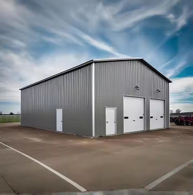 Hurricane Proof Prefabricated Steel Structures Building Large Span 2000-10000mm Height