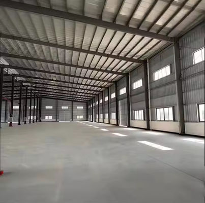 Hurricane Proof Prefabricated Steel Structures Building Large Span 2000-10000mm Height
