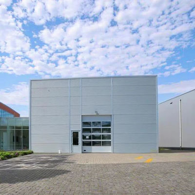 Sandwich Panel Wall Prefab Steel Warehouse Long Span Grid Structure Quick Assembled